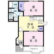 ビュー・グランテ21 Bの間取り画像