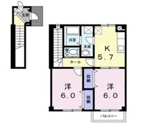 ハピアA棟の間取り画像