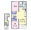 山手メゾン壱 Bの間取り画像