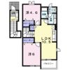 山手メゾン壱 Cの間取り画像