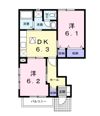 サンパティークの間取り画像