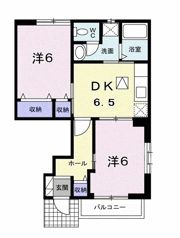 シャン・ド・フルールの間取り画像