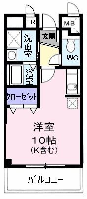 エクセラン・パレの間取り画像