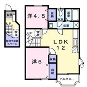アルモニィⅠの間取り画像