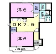ソレイユ21Aの間取り画像