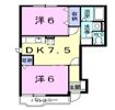 ソレイユ21Aの間取り画像
