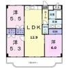 はごろもハイツの間取り画像