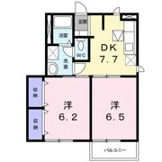 ソレアードⅠの間取り画像