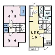 モンフレールⅠの間取り画像
