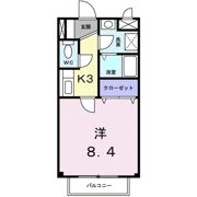 コーポ・アンソレイエの間取り画像