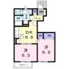 プルメリアDの間取り画像