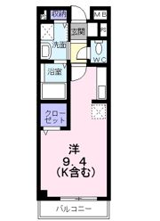 シャルムメゾンBの間取り画像
