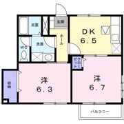 グレース21の間取り画像