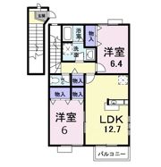 エルコートBの間取り画像