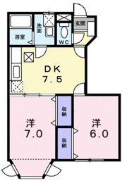 パルク・フローランテの間取り画像