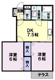 オアシスの間取り画像