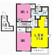 モンターニュ羽黒台の間取り画像