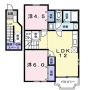 サンルート白川の間取り画像
