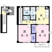 ルビニ41の間取り画像