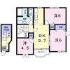 サニーレジデンスⅡの間取り画像