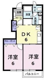 ビューシエルの間取り画像