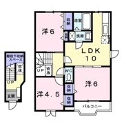 カサブランカの間取り画像