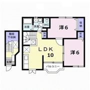 アグレブル北吉田の間取り画像