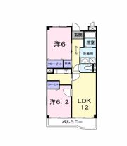 パレスシティの間取り画像