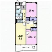 パレスシティの間取り画像