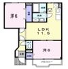 シャルムハイツ・U Bの間取り画像
