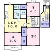セレーノ御所野Ⅱの間取り画像