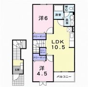 アミティーの間取り画像