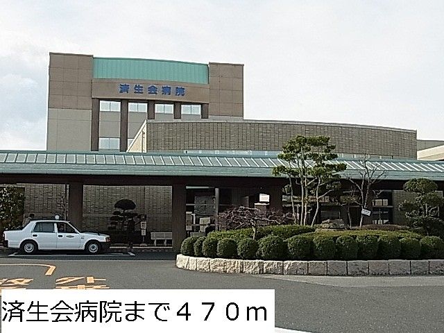 近くの病院まで470m（徒歩6分）