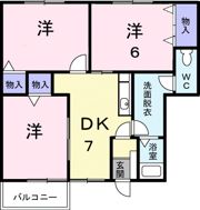 フィールドヴィラBの間取り画像