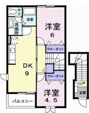 パインツリー21 Aの間取り画像
