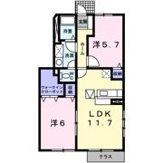 クレストール保美の間取り画像