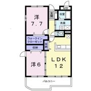 プラティーノ・Sの間取り画像