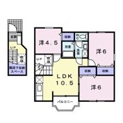 エクセレント壱番館Bの間取り画像