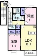 アルコバレーノ Aの間取り画像
