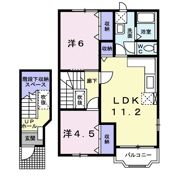 セーナ・ドルチェAの間取り画像