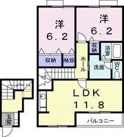 グランメール・Uの間取り画像
