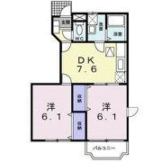 シティハイムやまとの間取り画像