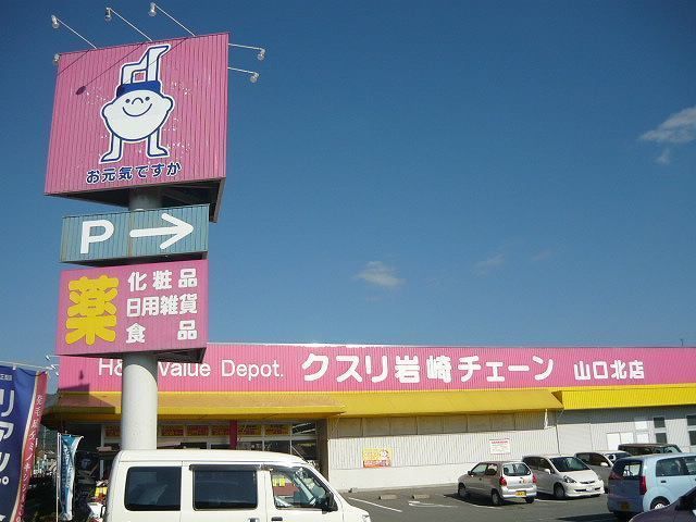 近くのクスリ岩崎チェーンまで1,300m(徒歩17分)
