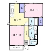 ベルドミール堅田の間取り画像