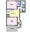 ベルクソーレAの間取り画像