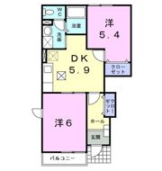 ノヴェル Aの間取り画像