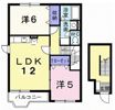 シュクセ・ベージョⅡの間取り画像