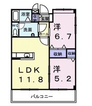 フォンティーヌの間取り画像