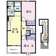 サンルーランの間取り画像