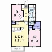 ルミナス北島Aの間取り画像